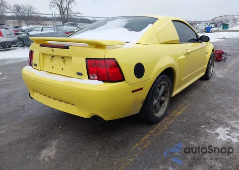 2002 Ford Mustang Gt z USA, uszkodzony, nr VIN 1FAFP42X52F139036